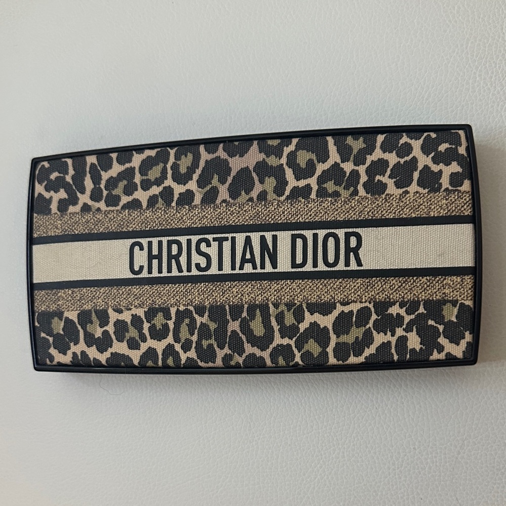 Christian Dior Leopard Print Eyeshadow Palette - Black, Beige, Gold